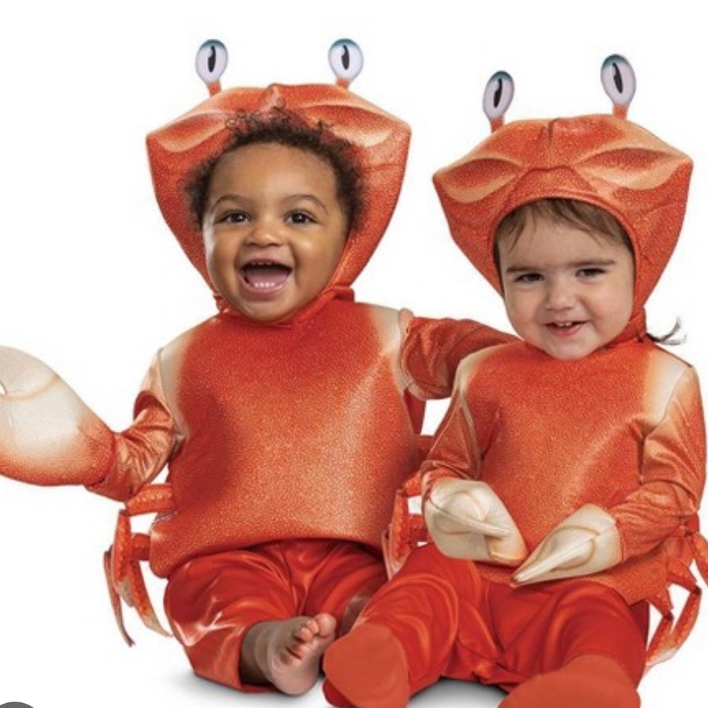 Disguise Disney the Little Mermaid Sebastian infant costume. Nwt 12-18 months